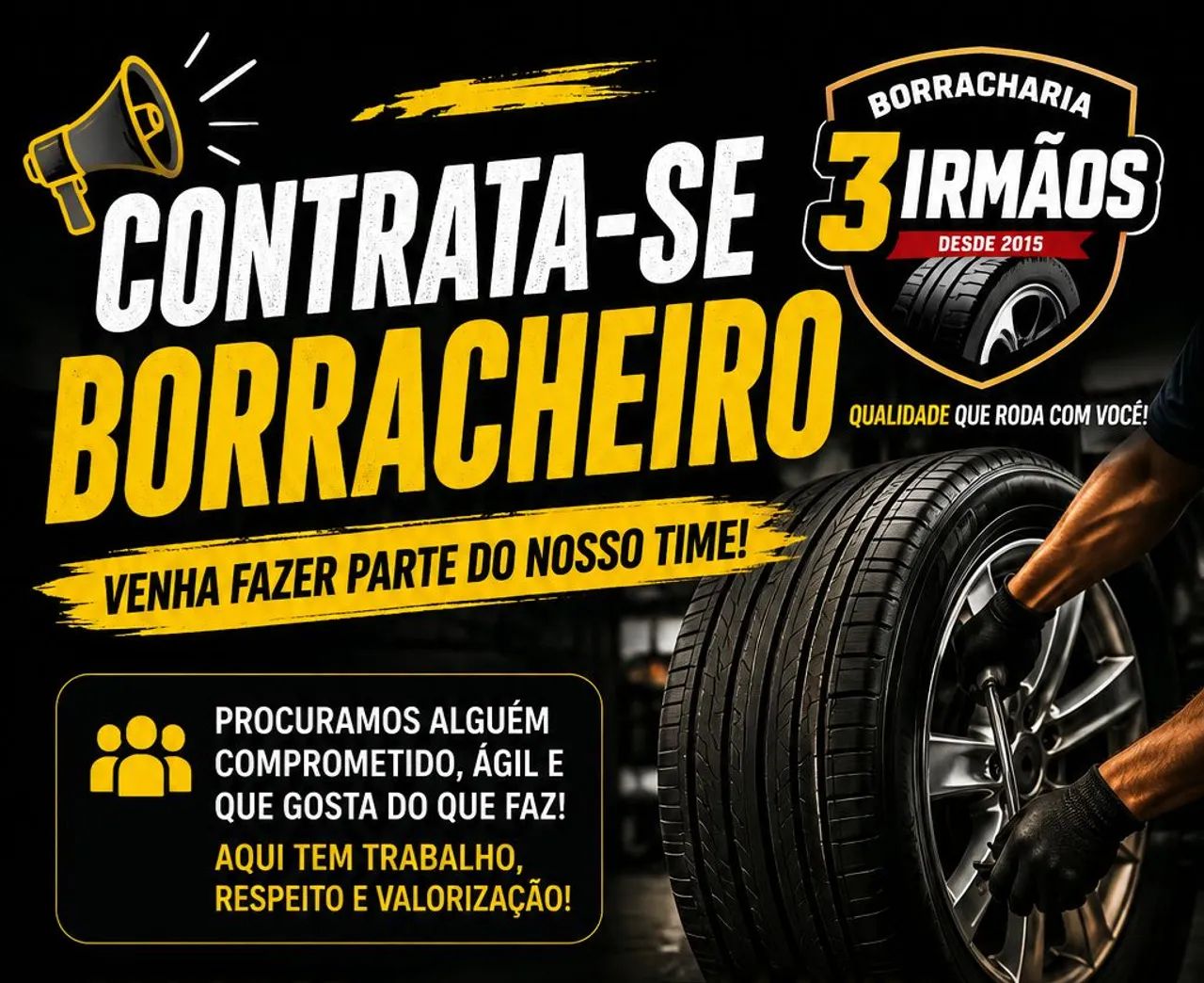 Preciso de borracheiro 