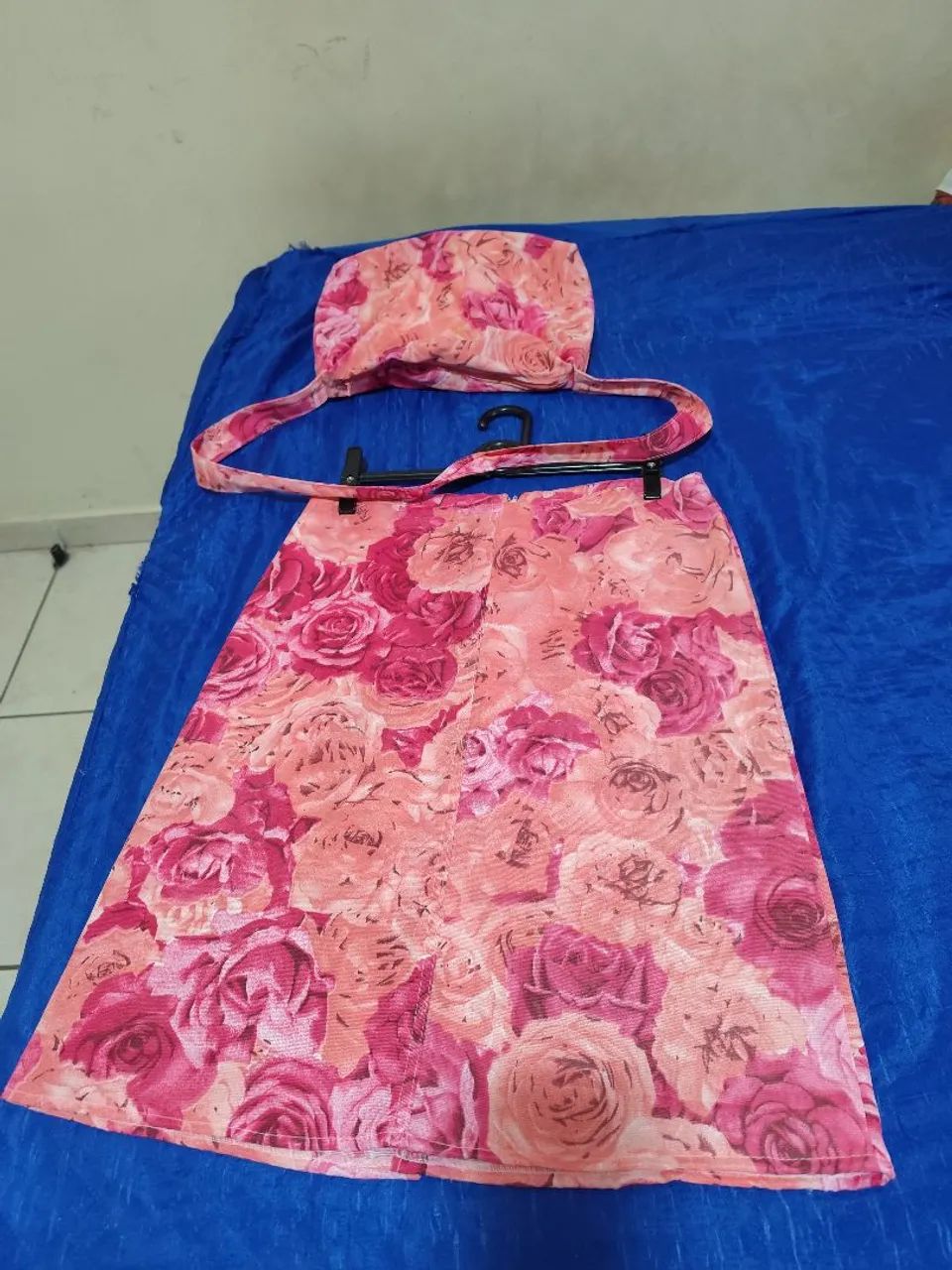 Conjunto de bolsa e saia