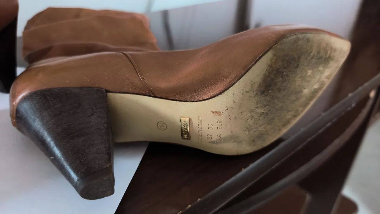 Botas couro  - Foto 5