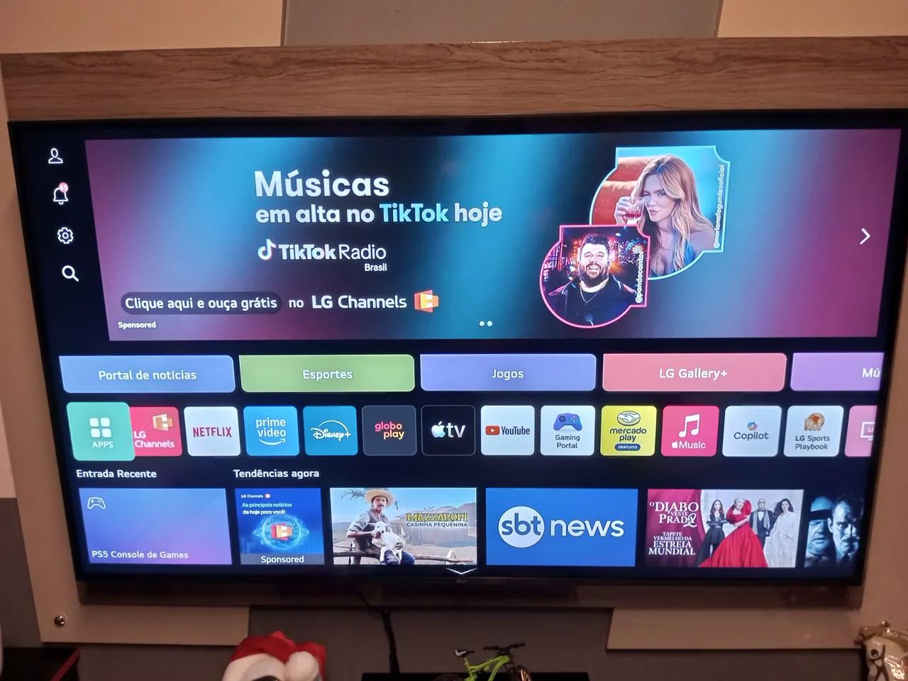Smart tv LG 55 POLEGADAS COM PAINEL  - Foto 2