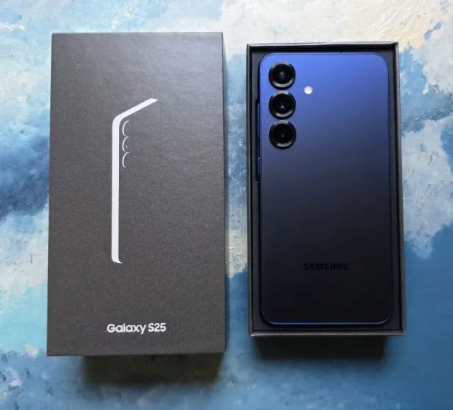 Samsung Galaxy S25 256GB 12GB RAM Azul | Completo | 3 Meses de Uso - Foto 4