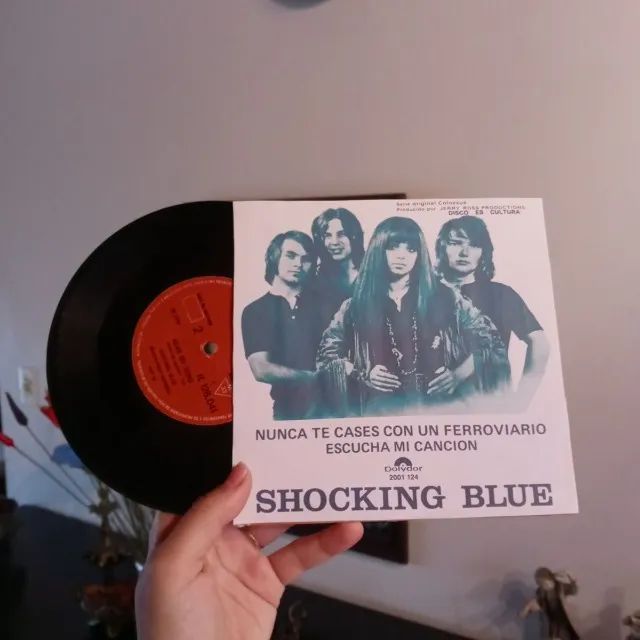 compacto vinil - schocking blue - never merry a railroad man - 1970 - Foto 2