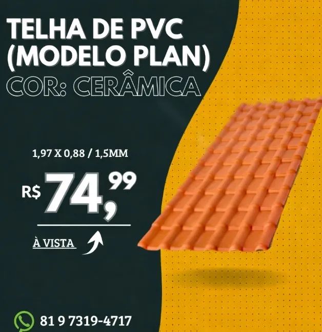 TELHA DE PVC 