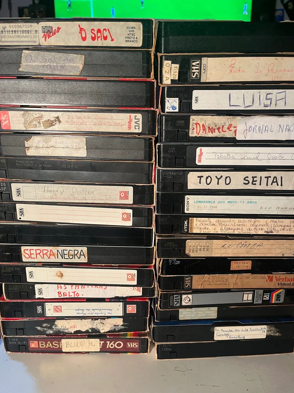 Trinta fitas VHS gravadas Sony JVC  - Foto 5