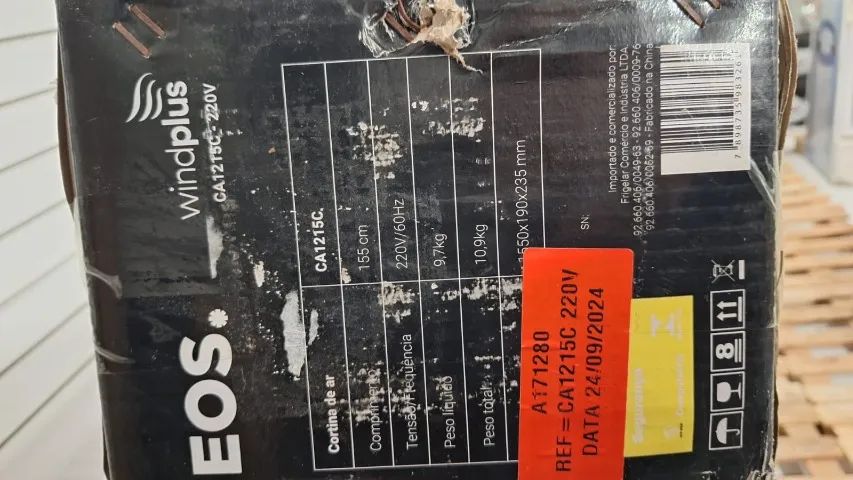 Cortinas de Ar EOS novas (na caixa) - Foto 4