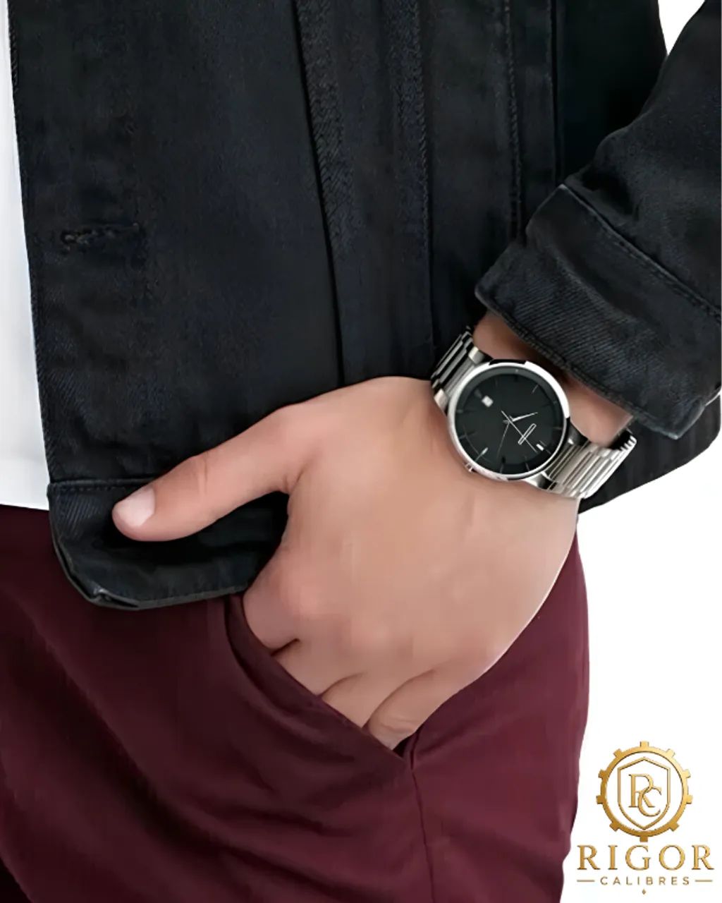 Citizen Corso BI5010-59E: Quartzo, Aço 39mm, Mostrador Preto, Data e 50m Resistência - Foto 5