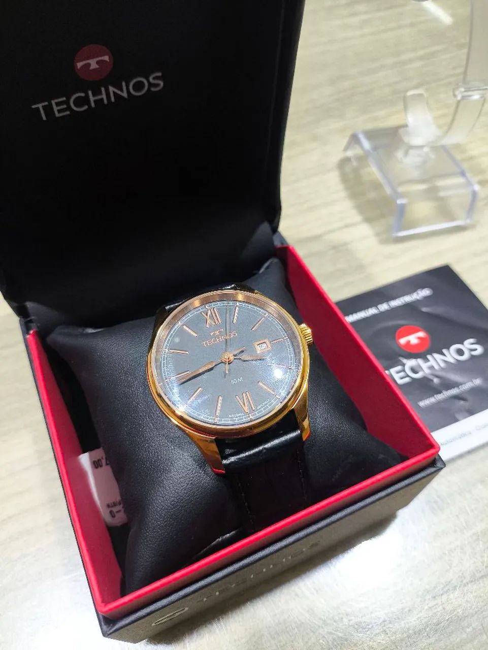 Relógio Technos Executive Masculino Novo - Foto 5