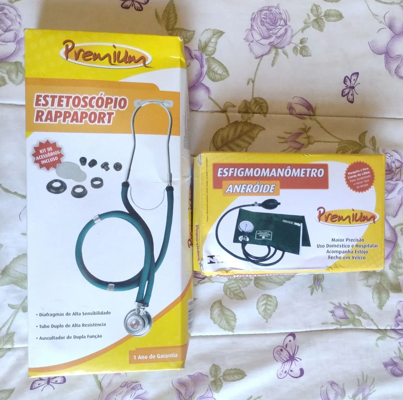Kit Estetoscópio e Esfigmomanômetro 