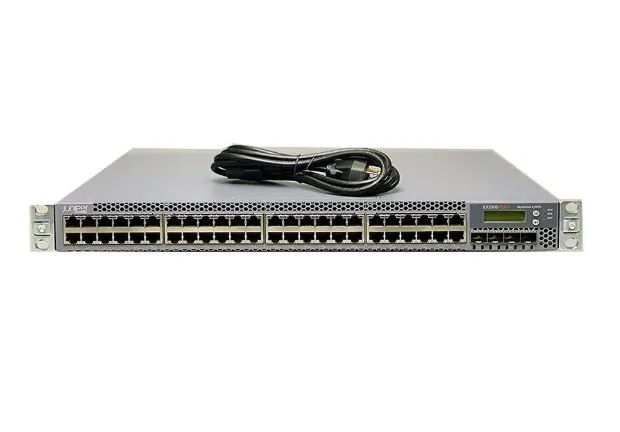 Switch Gigabit Juniper Ex3300 Poe 48 Portas + 4 Sfp 10gbps