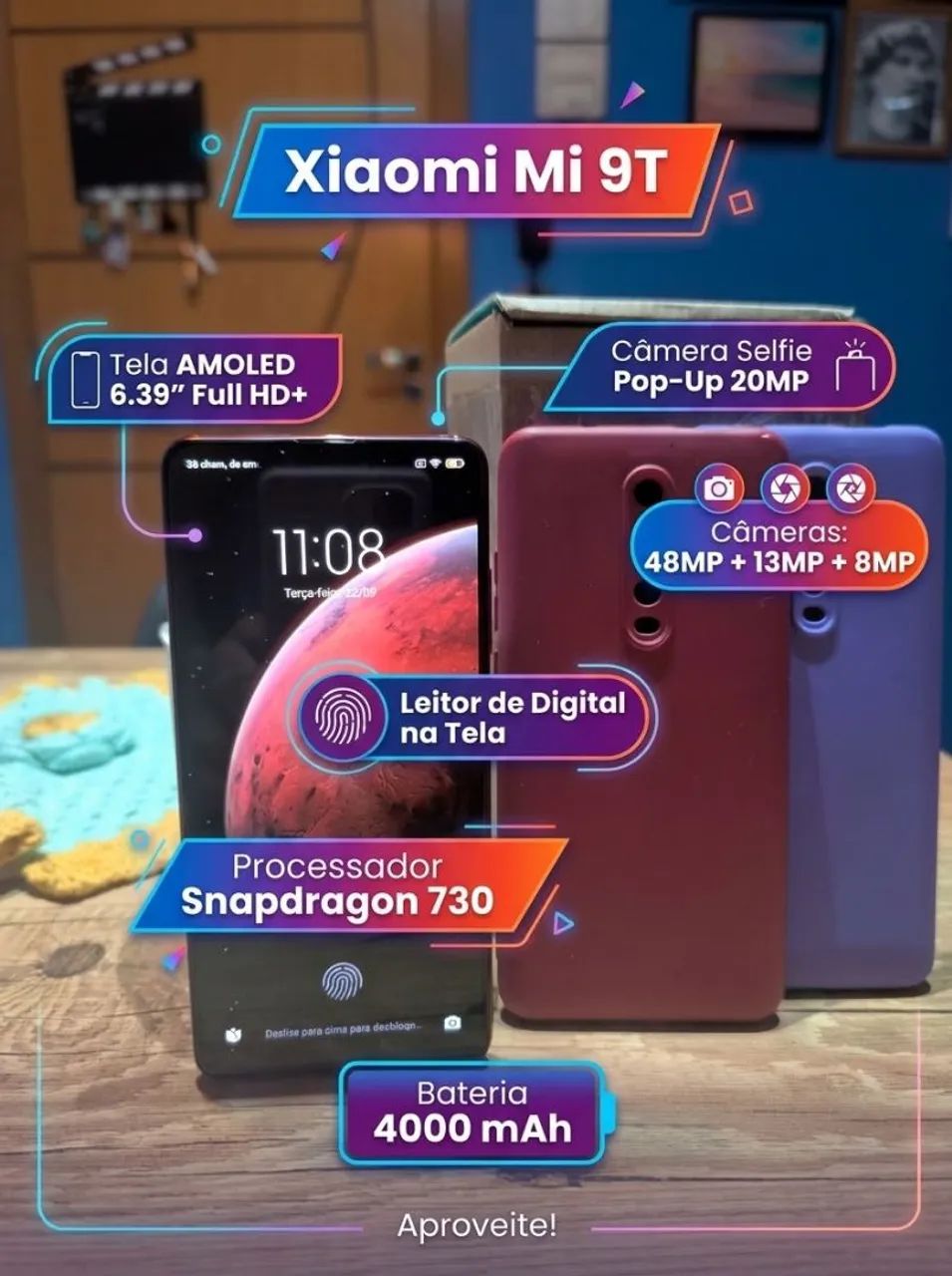 Mi 9T 64gb Perfeito 