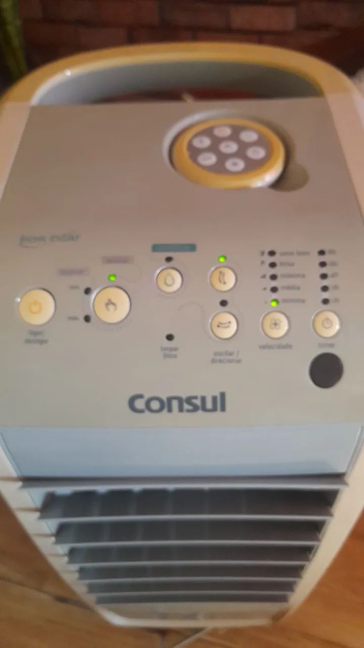 Climatizador consul com mal contato 