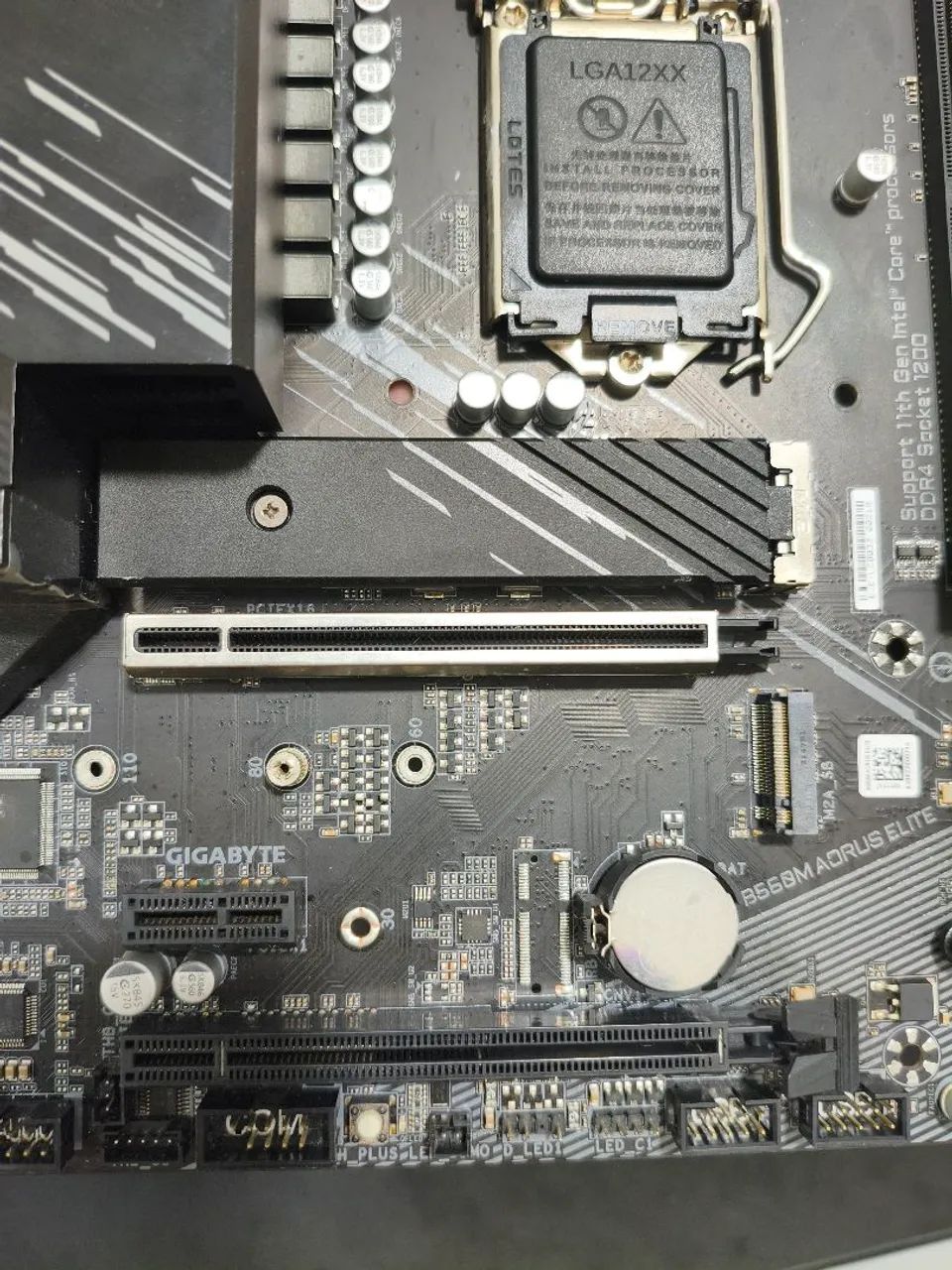 Placa mãe b560 Aorus elite LGA1200  - Foto 4