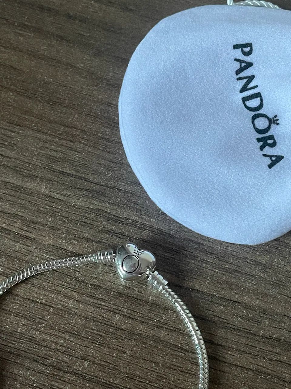 Pulseira Pandora Original Formato de coração  - Foto 3