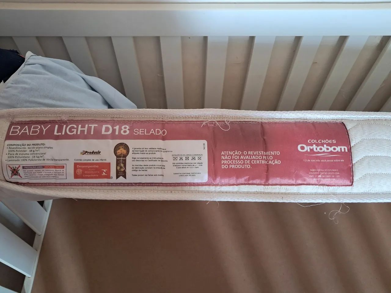 Berço com colchão ortobom - Foto 5