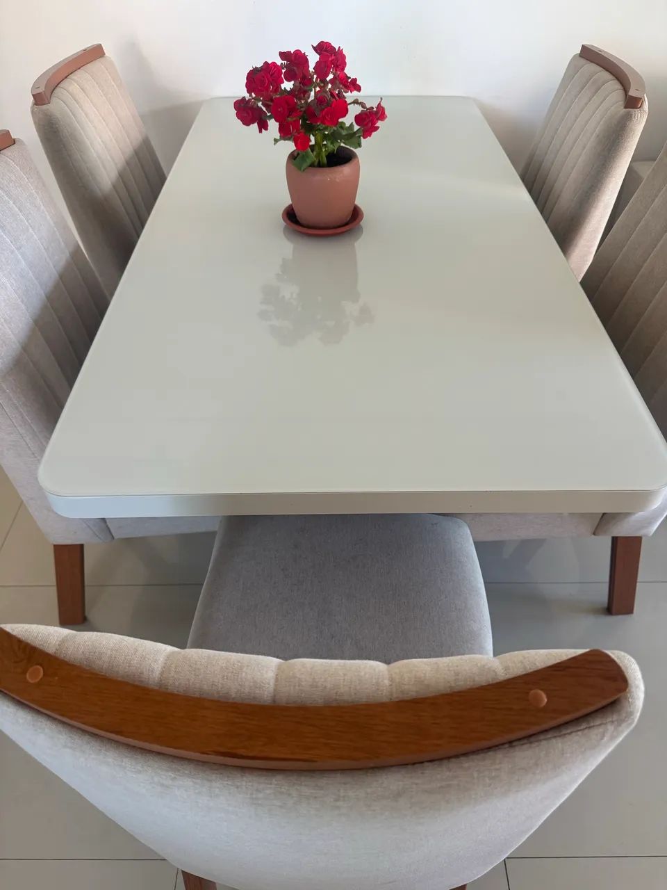 Mesa jantar 6 cadeiras - Foto 4
