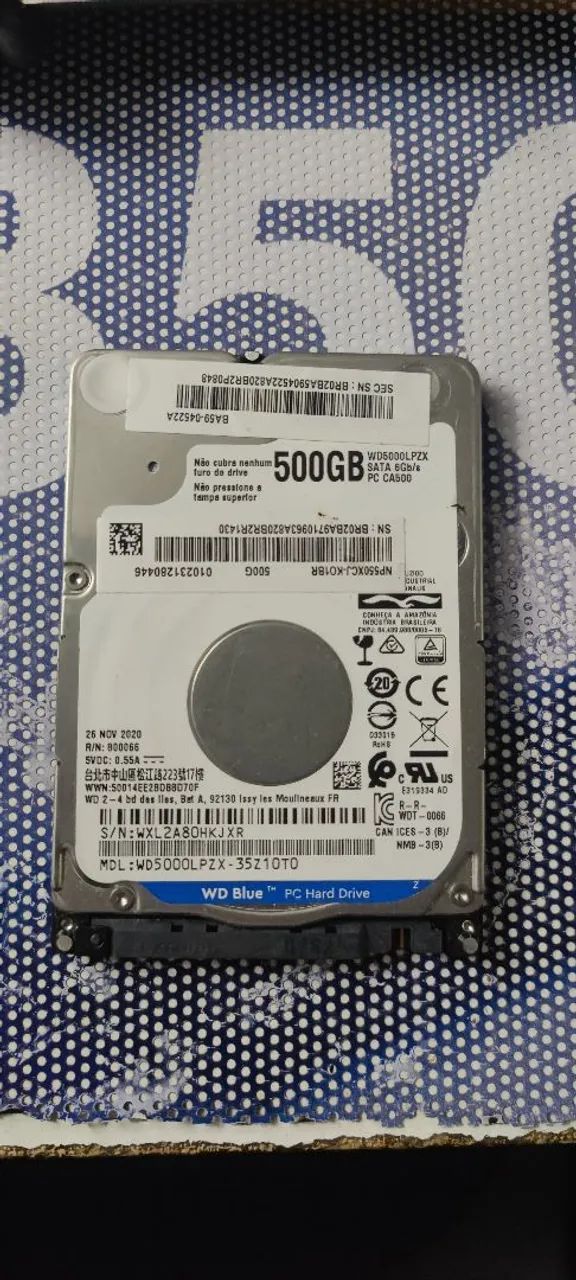 Hd 500 GB Western Digital Blue