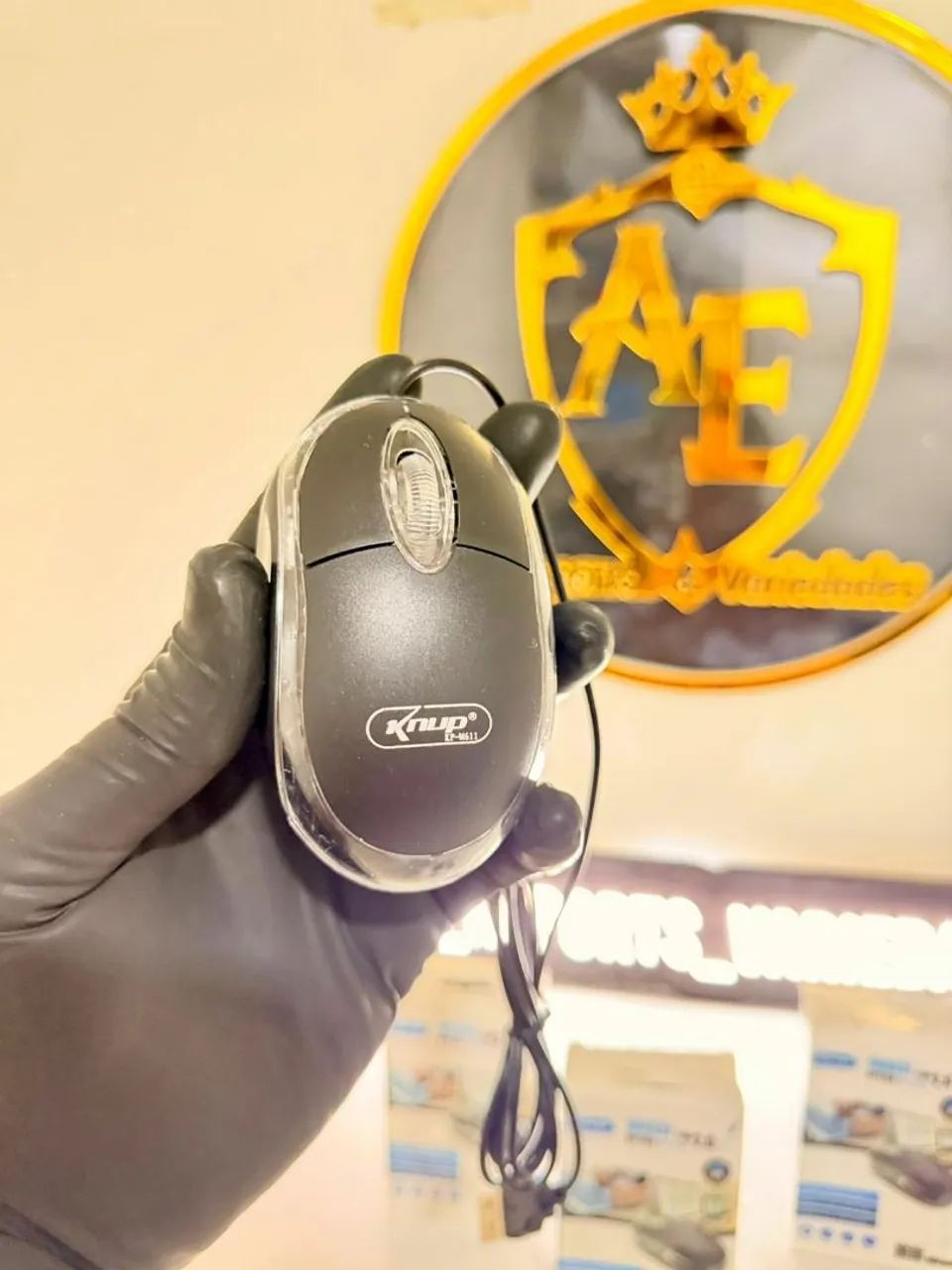 Mouse Óptico Com Fio - Foto 4