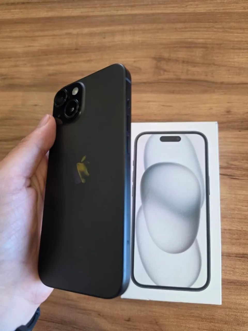 iPhone 15 128GB Preto - Completo com NF e Caixa - Celulares e