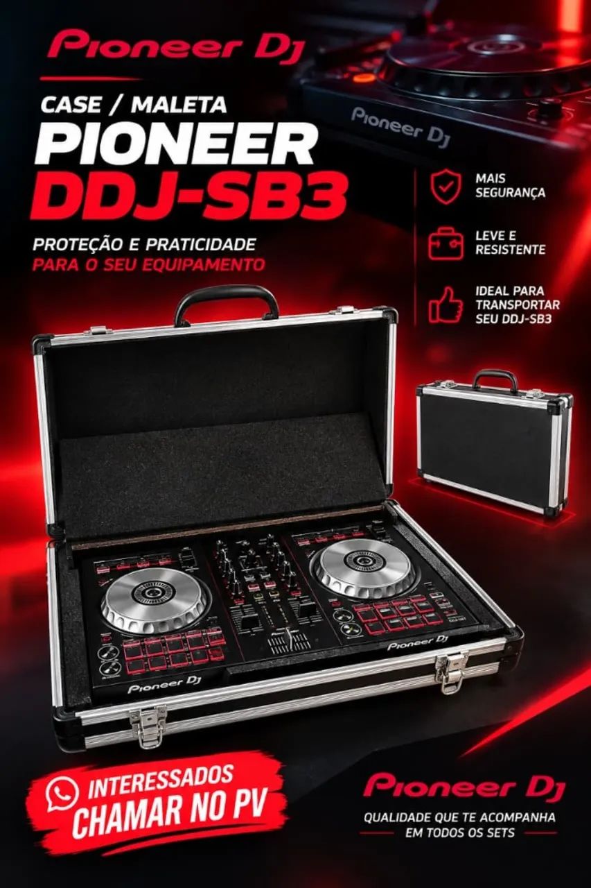 Controladora Ddj SB3 + case  - Foto 2