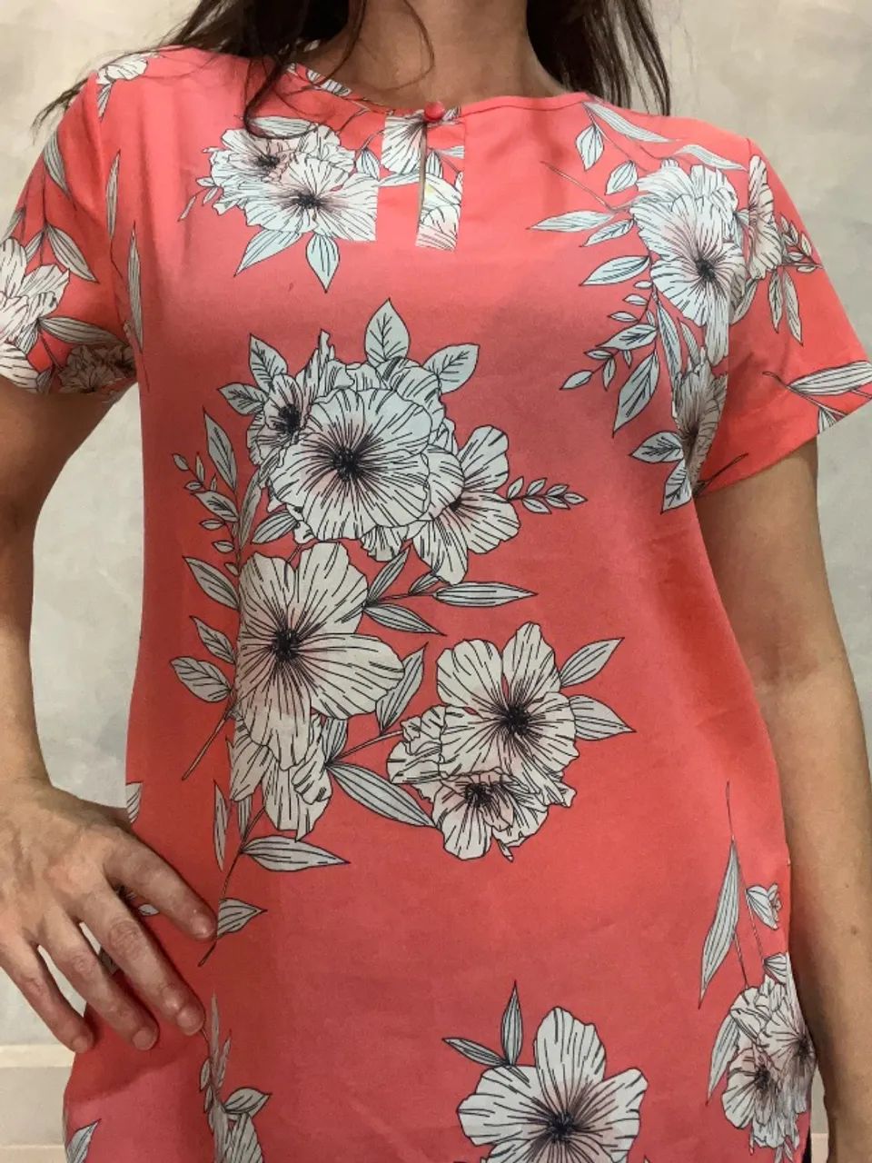blusa van heusen azul marinho