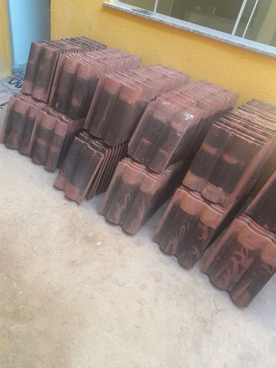 Telhas de concreto