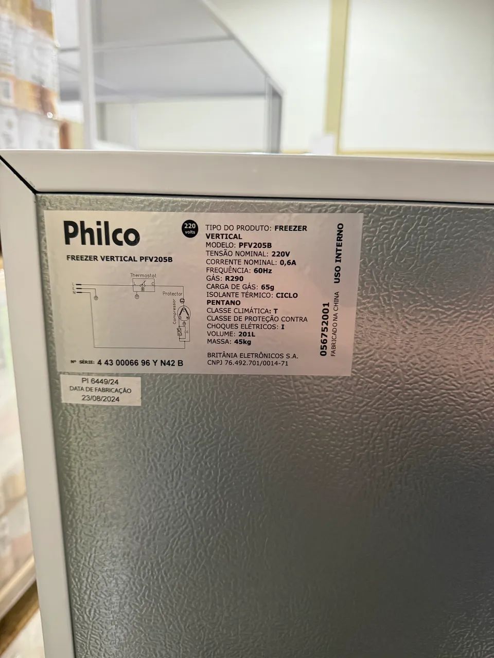 Freezer Vertical Philco Pfv205b 2 Em 1 201l - Foto 3