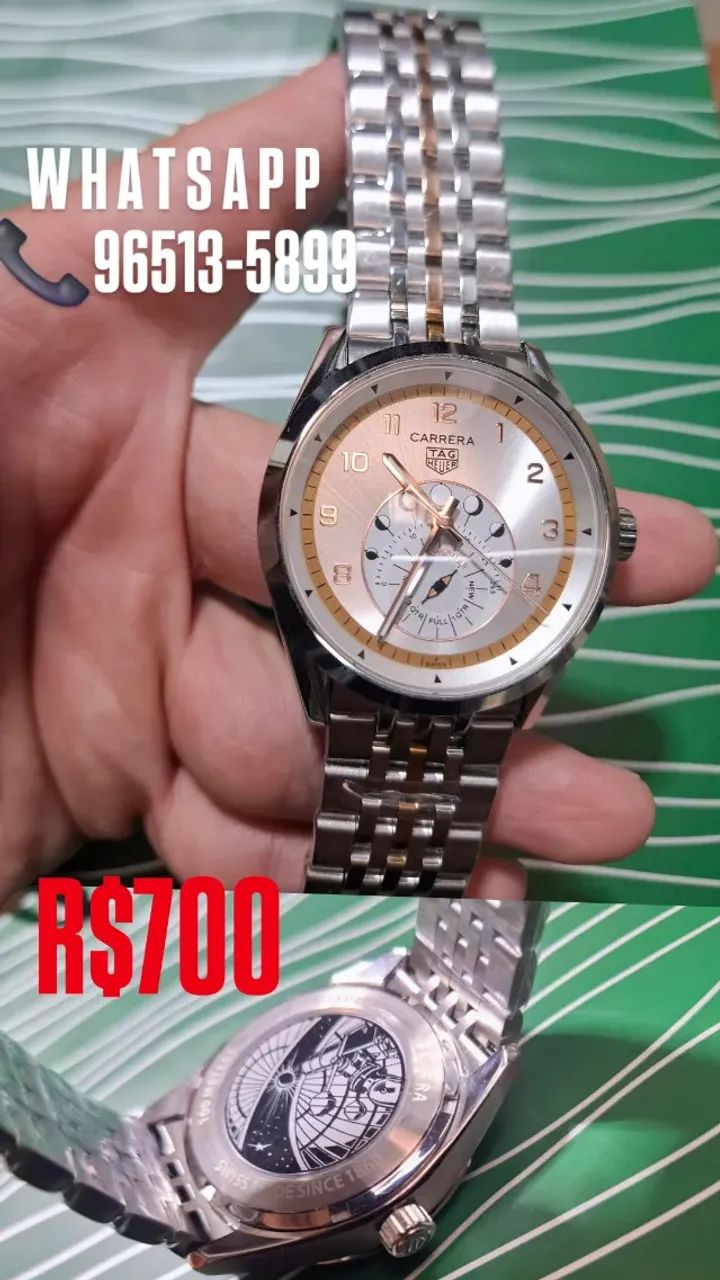 Relógio TAG HEUER CARRERA ASTRONOMER MISTO AUTOMÁTICO  - Foto 3