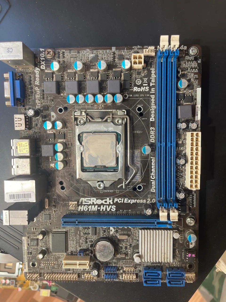 Asrock h61m-hvs + Pentium G2020