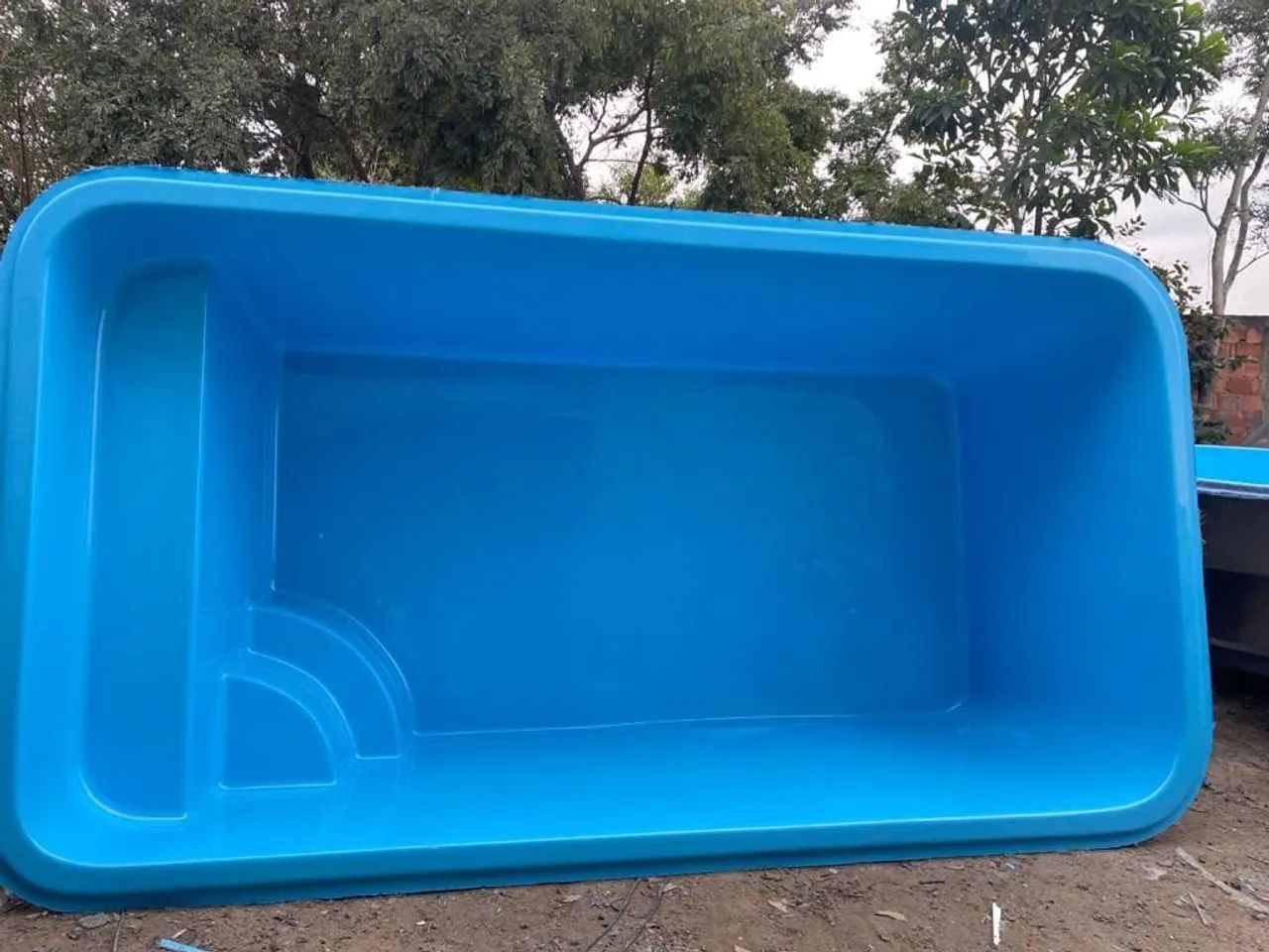 Piscina de fibra 