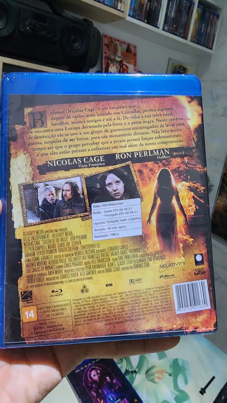 Blu-ray Caça As Bruxas Lacrado - Foto 2