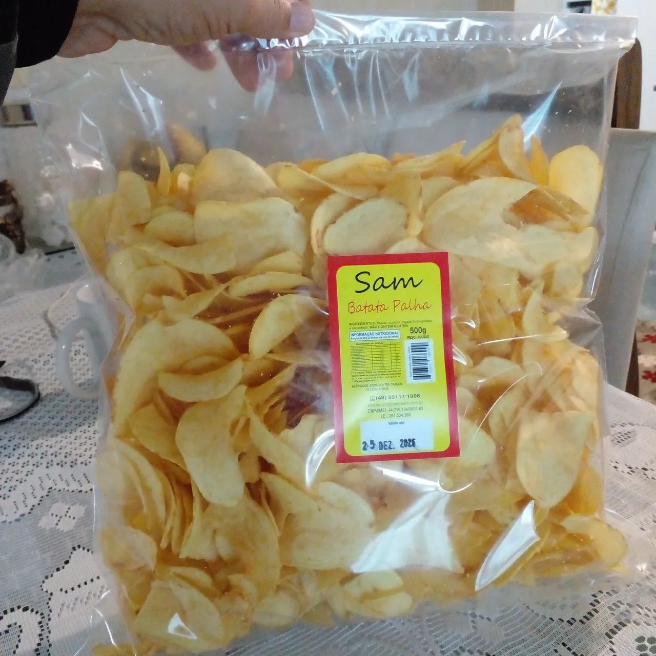 Sam batata palha / chips - Foto 3