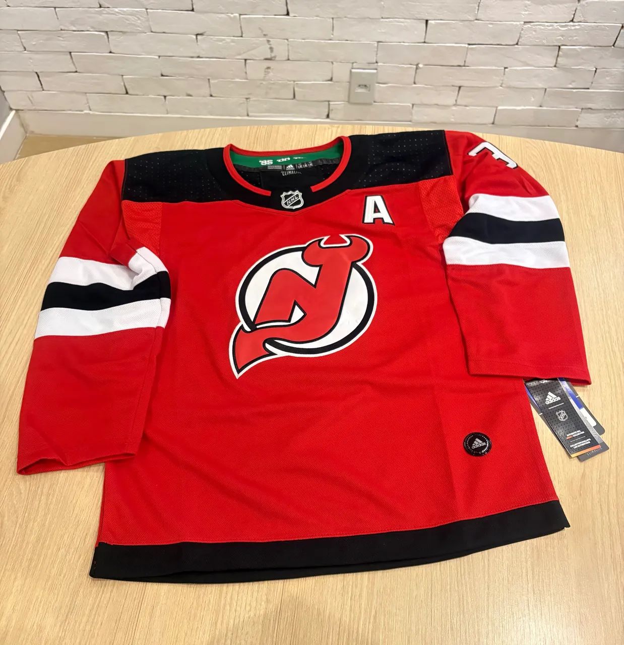 Camisa NHL adidas New Jersey Devils 17/18 - TAM G - Acessórios