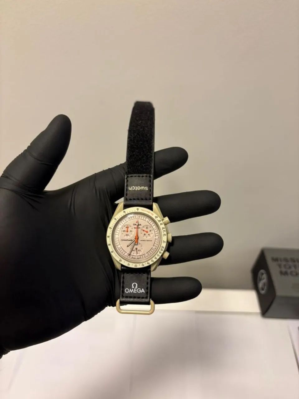 Relógio Omega Swatch MoonSwatch Jupiter Speedmaster Masculino