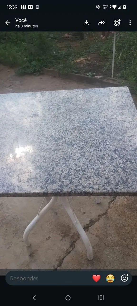 Mesa em pedra de granito excelente  - Foto 2