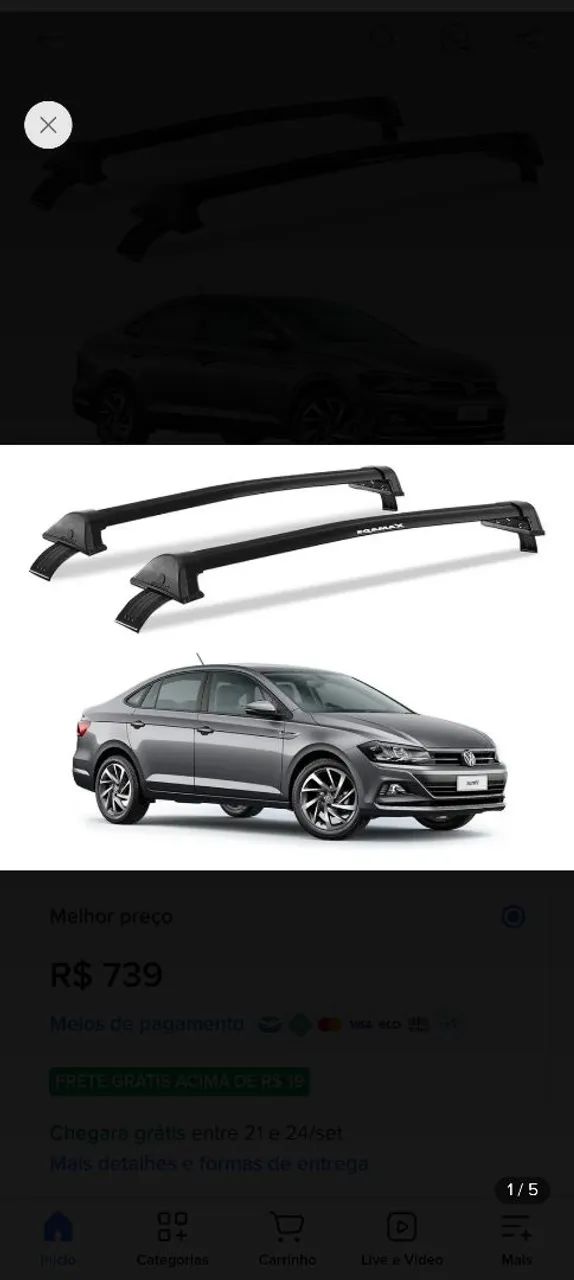 Rack Virtus e Polo ( eqmax)
