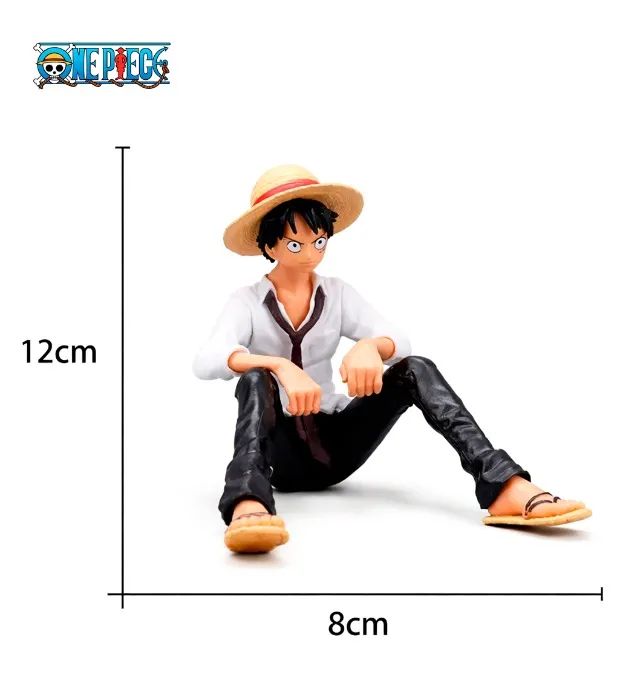 Boneco Monkey D. Luffy One Pience Action Figure 12 cm Estátua Premium - Foto 3