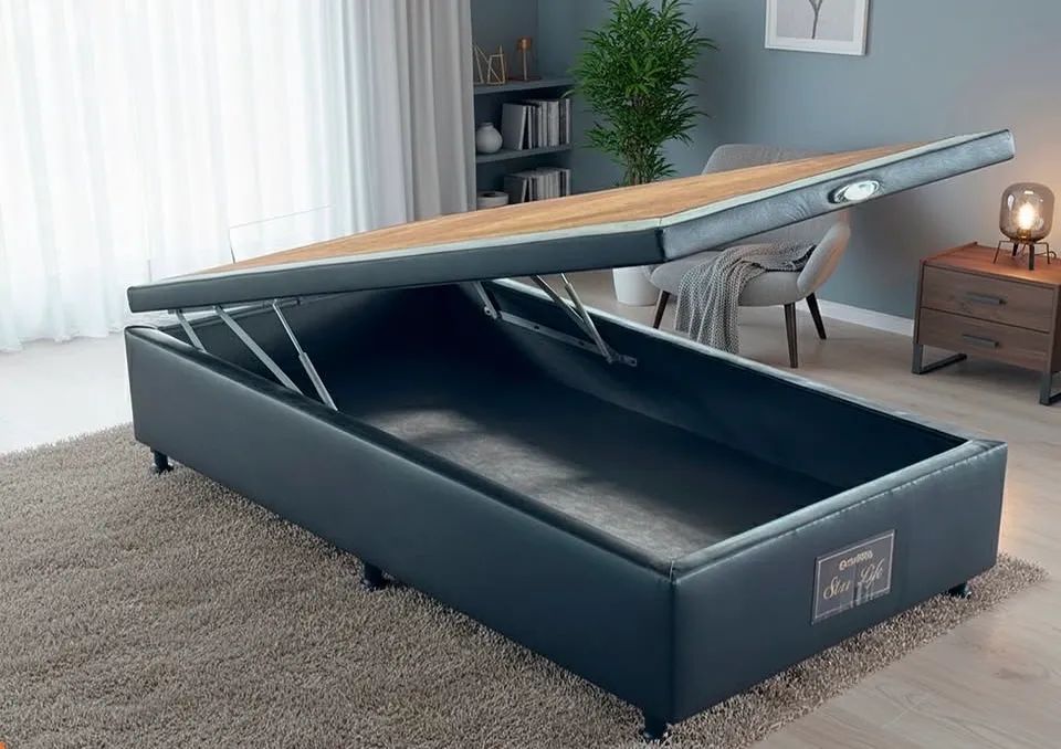 Base box baú solteirão novo 