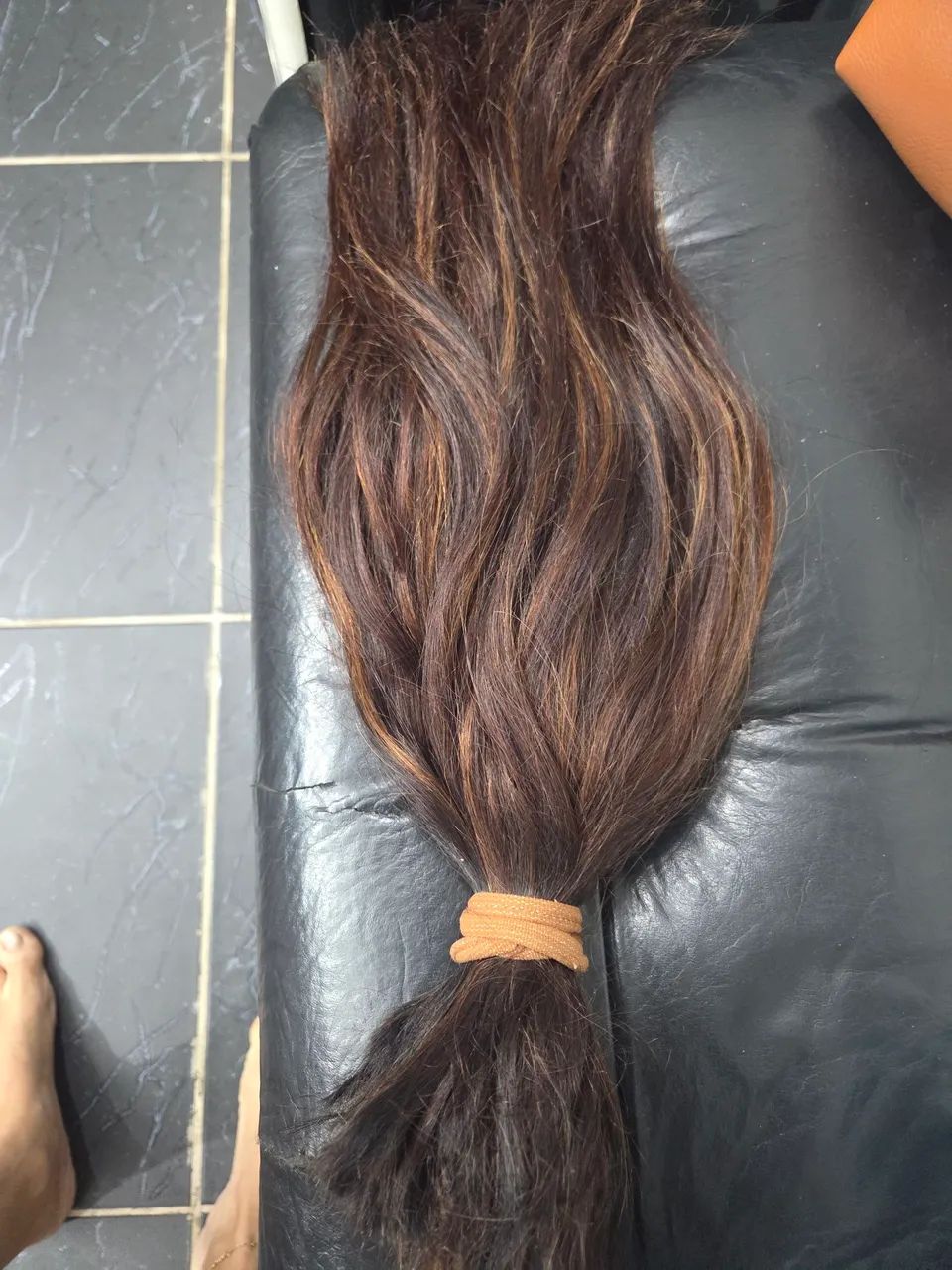 Cabelo humano morena iluminada  - Foto 3