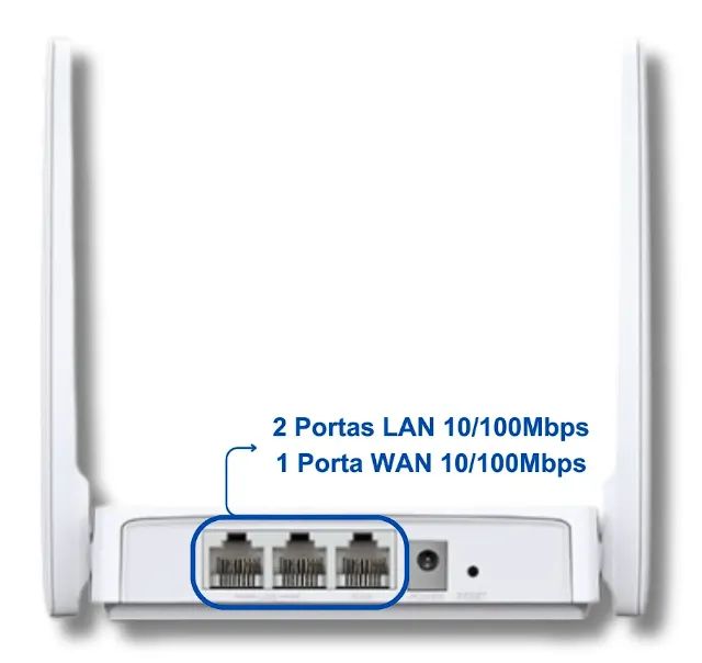 Roteador Wi-Fi Mercusys MW301R (N300) - Foto 2