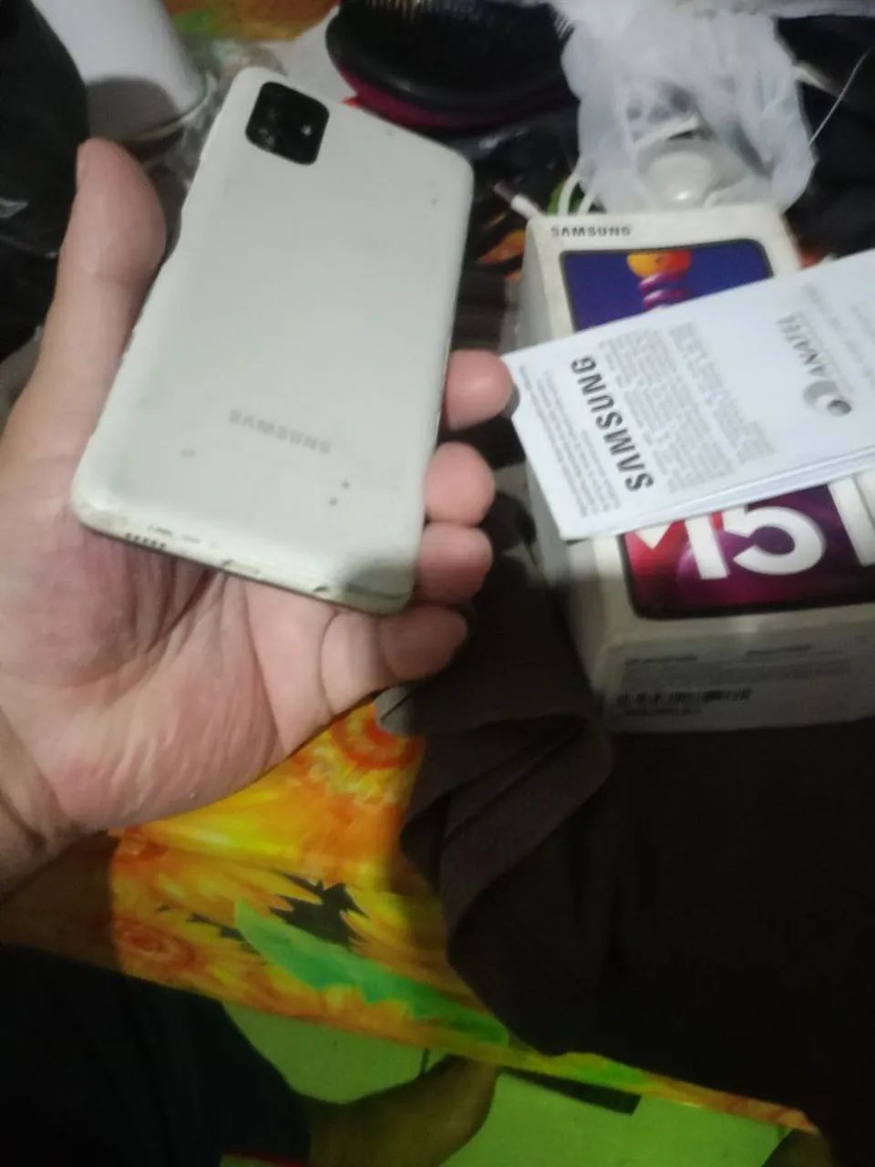 CELULAR M51 SAMSUNG 128G SÓ 400 - Foto 4