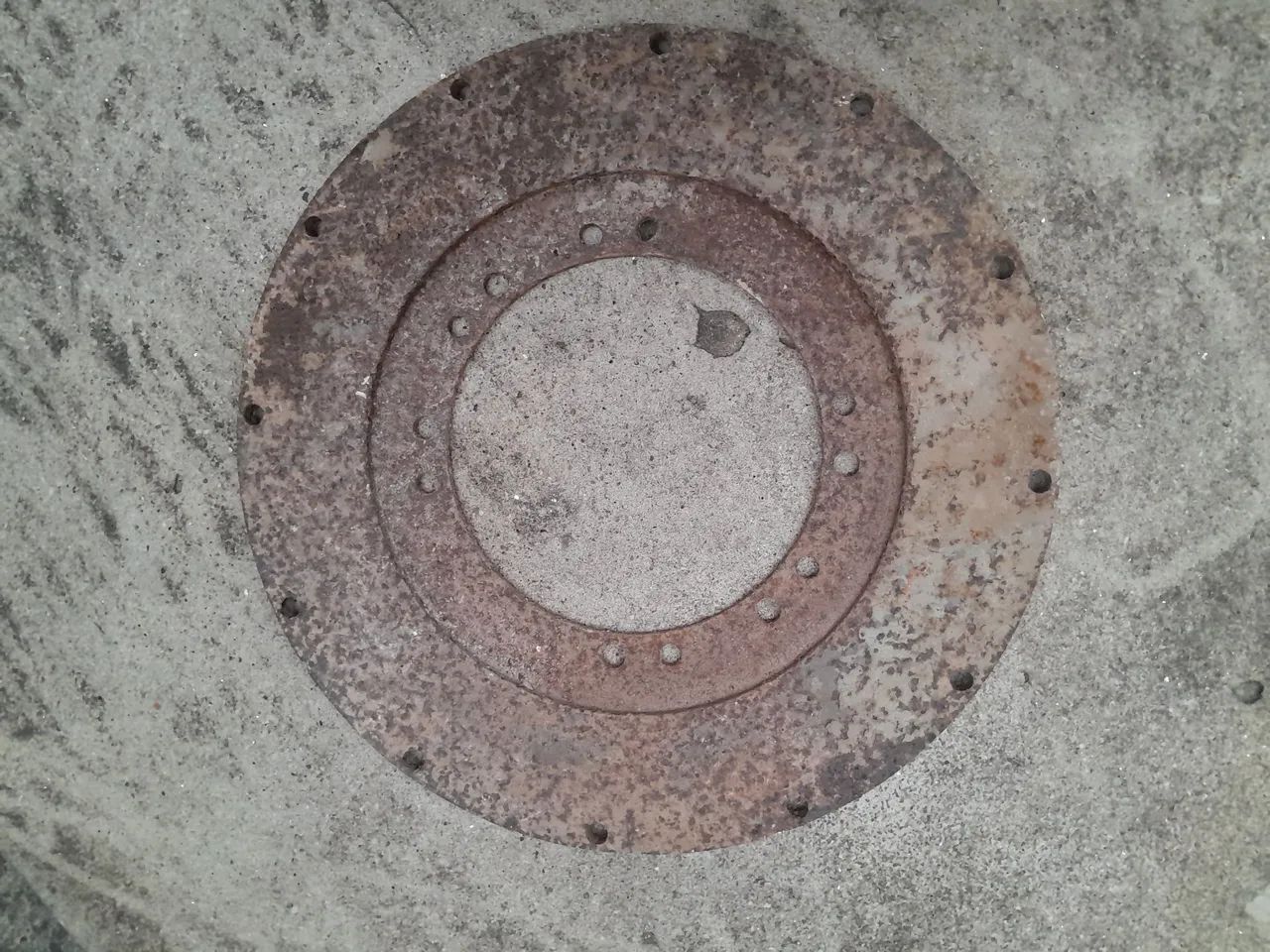 Flange marítimo motor Mercedes OM352