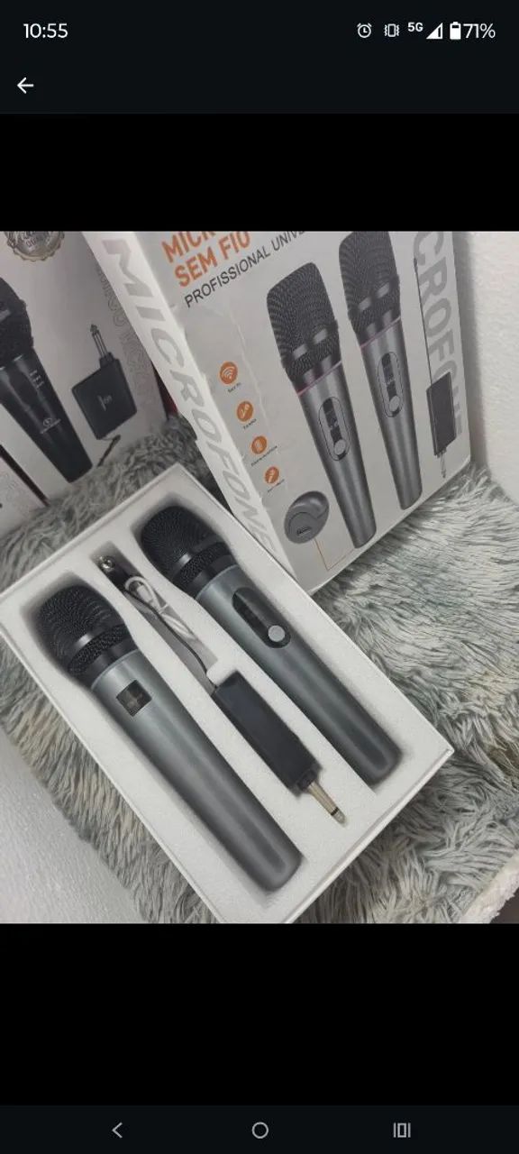 2 microfones