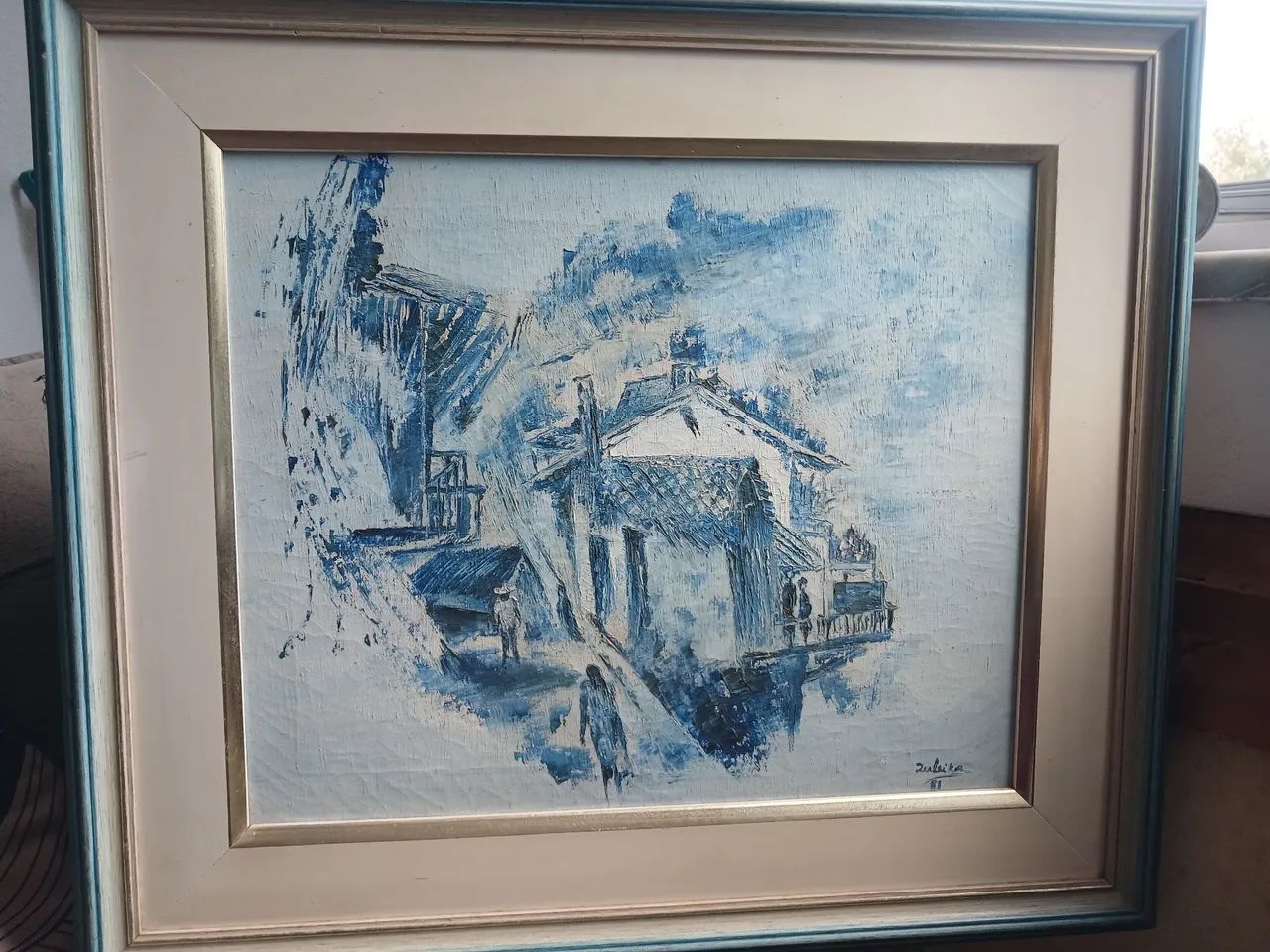 Quadro óleo sobre tela 
