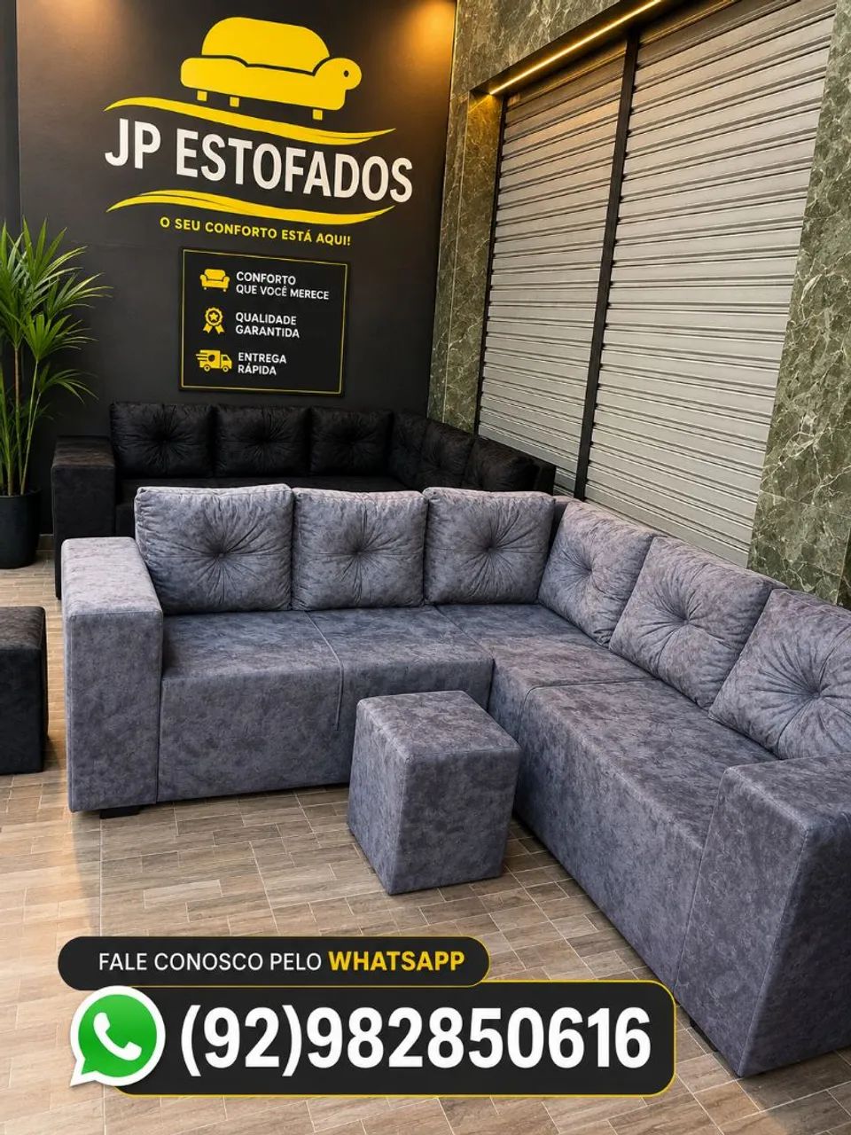 PROMOÇÃO DE SOFÁ EM L ENTREGA GRÁTIS ?