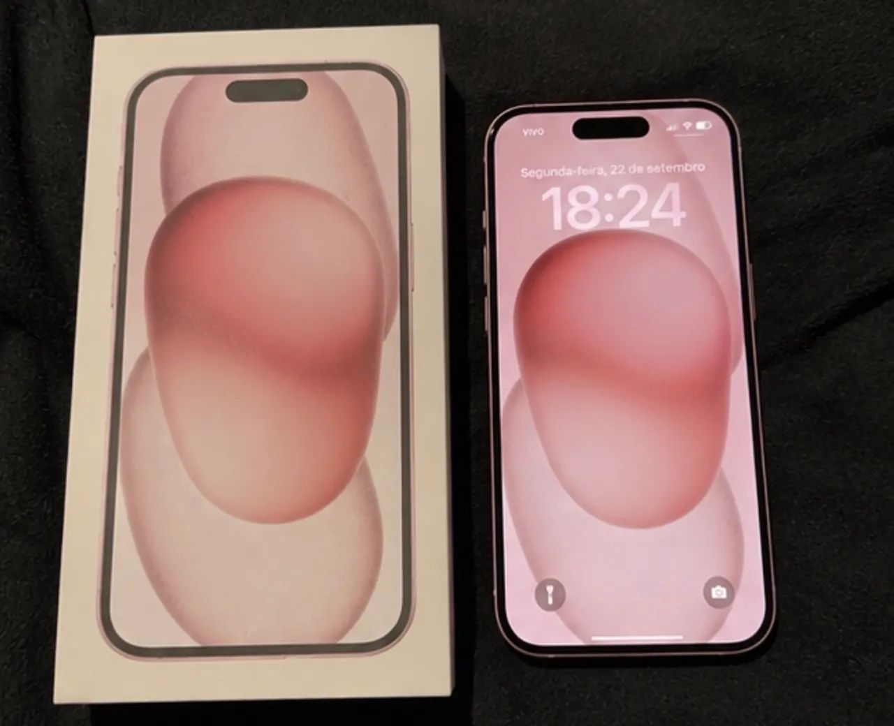 IPHONE 15 - COR ROSA - 256g - Foto 2