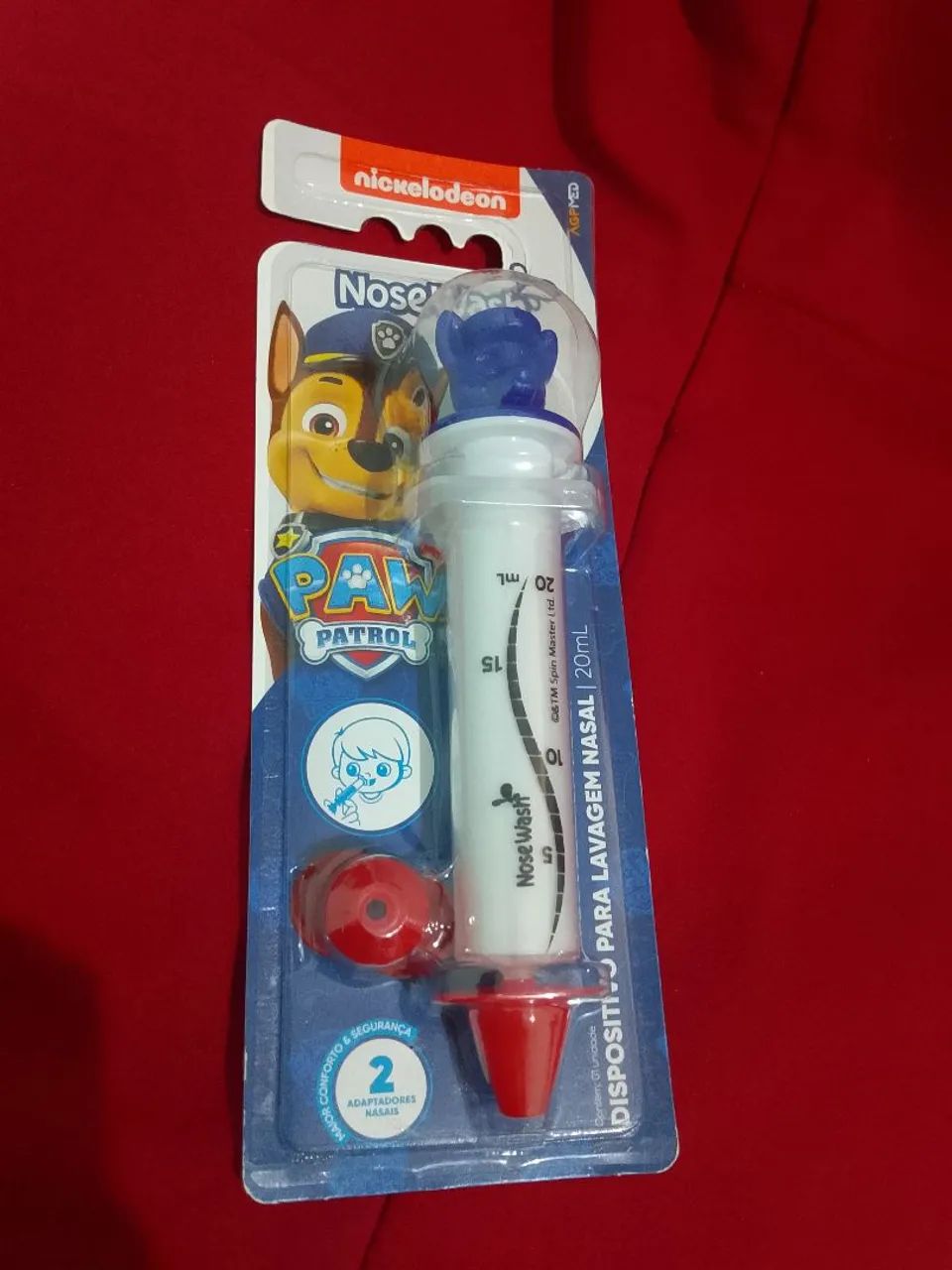 Serringa lavagem nasal infantil  - Foto 3