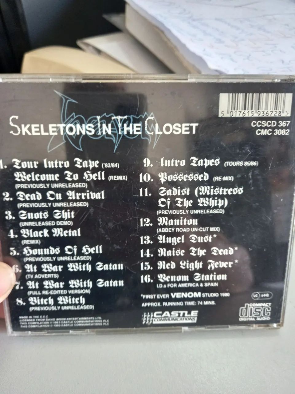 CD  venom skeletons in The closet - Foto 2