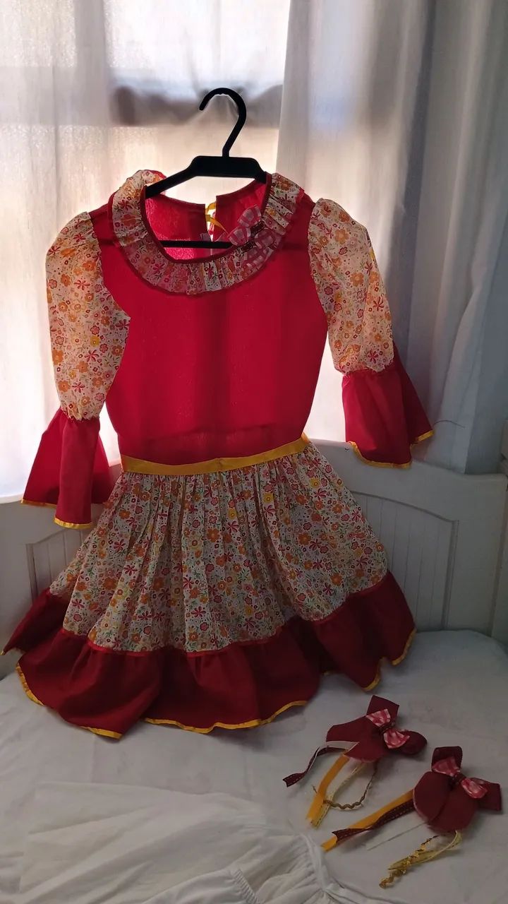 Lindo vestido de caipirinha  - Foto 2