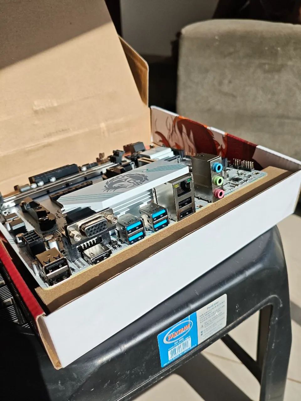 Placa-mãe AMD B550M SOYO - Foto 3