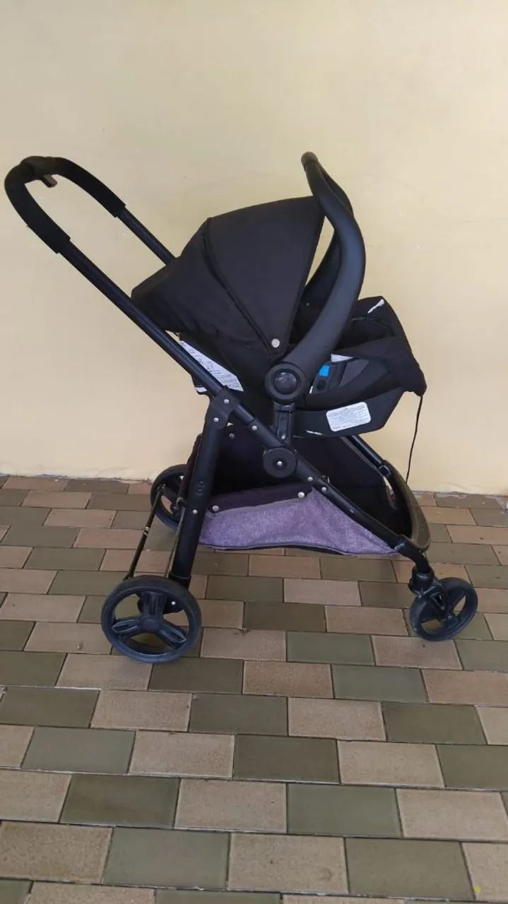 Carrinho de bebê + bebê conforto - Foto 5